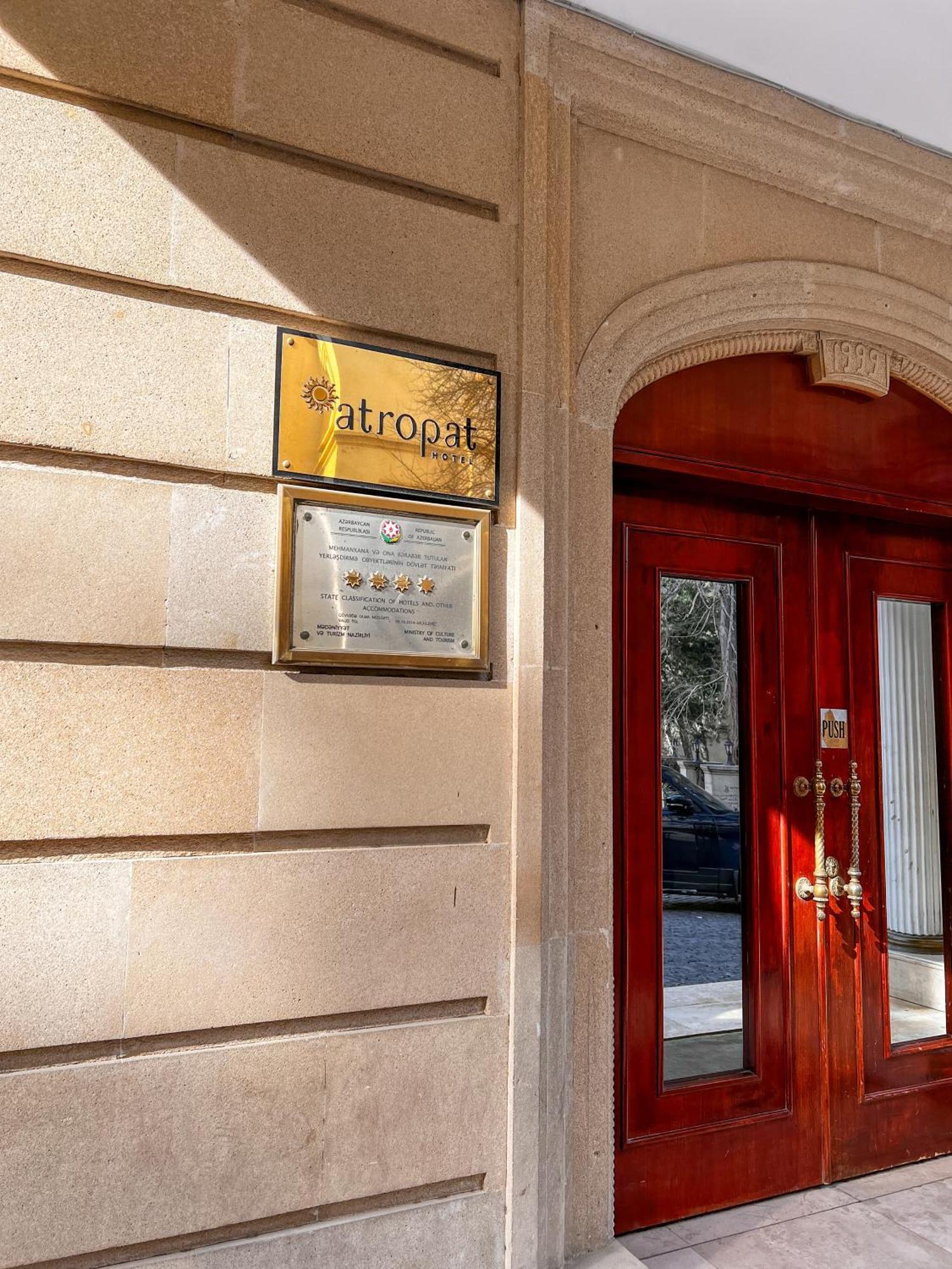 Atropat Old City Hotel Bakü Dış mekan fotoğraf